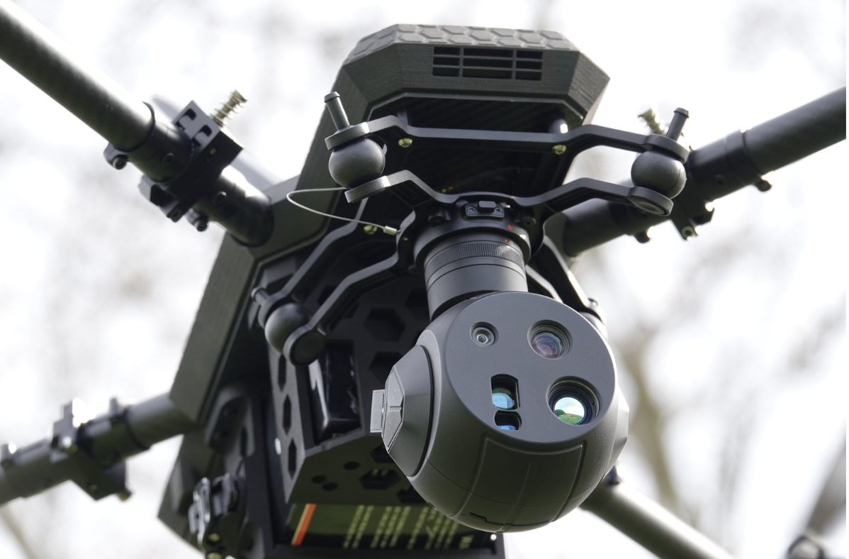 RECCE in surveillance configuration, long-endurance pack and EO/IR payload. TCAT RECCE ISR UAV — Surveillance & security configuration: RECCE in surveillance configuration, long-endurance pack and EO/IR payload.